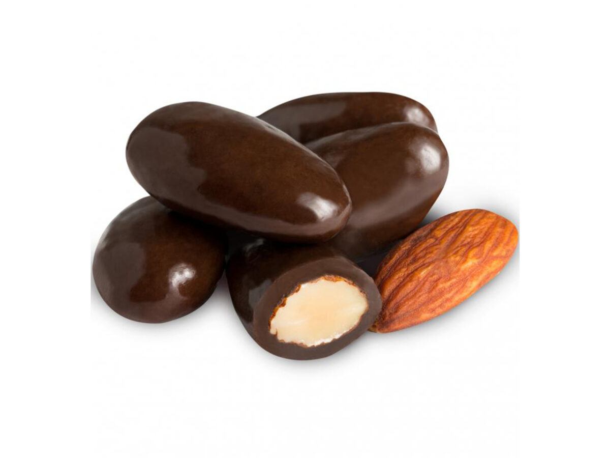 Dark Chocolate Almonds (1lb)